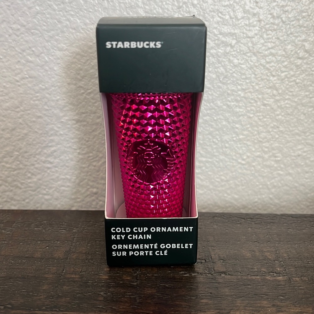 Starbucks Cold Cup Ornament Key Chain